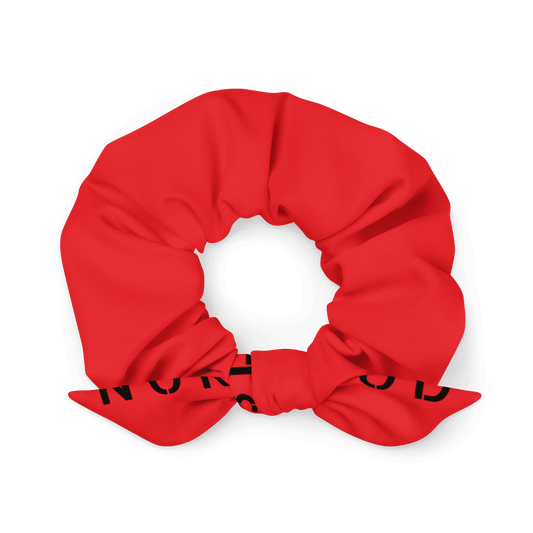 Nursehood-Recycelter Scrunchie-Schriftzug (8613211734362)