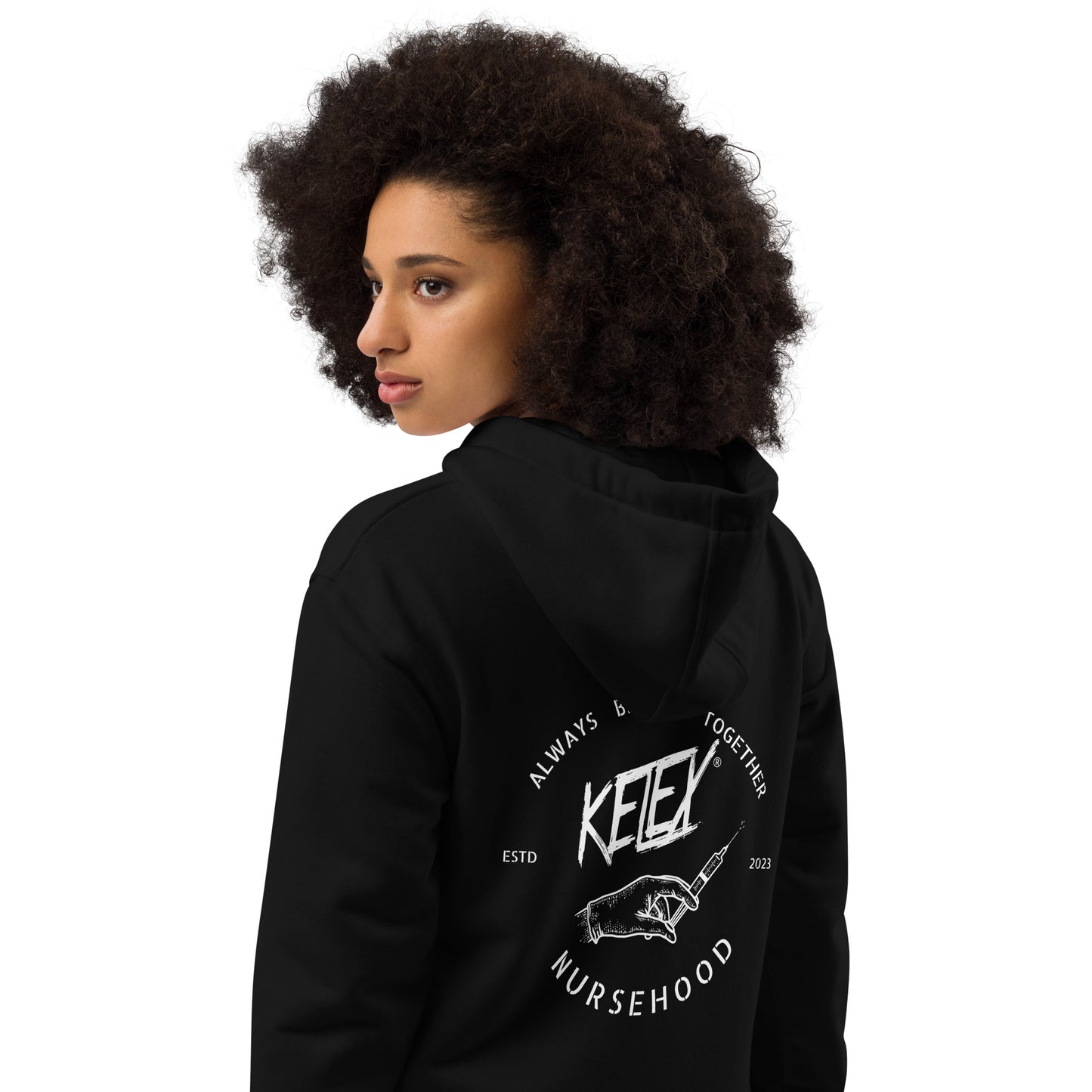 Nursehood - Hoodie - Injection - Weißes Logo