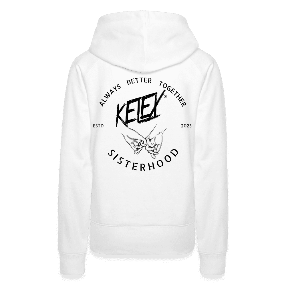 Frauen Premium Hoodie - weiß