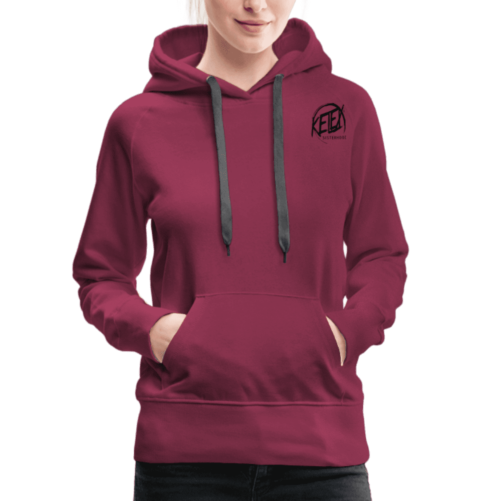 Frauen Premium Hoodie - Bordeaux