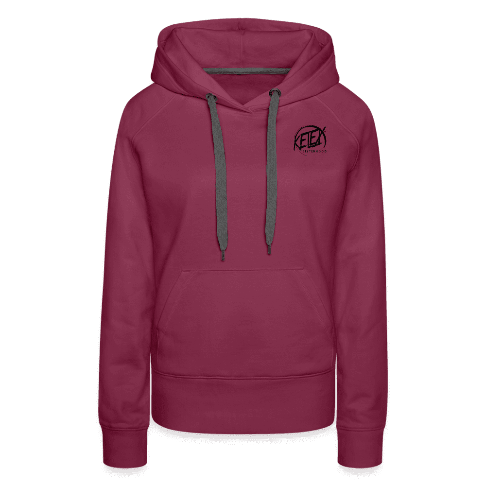 Frauen Premium Hoodie - Bordeaux