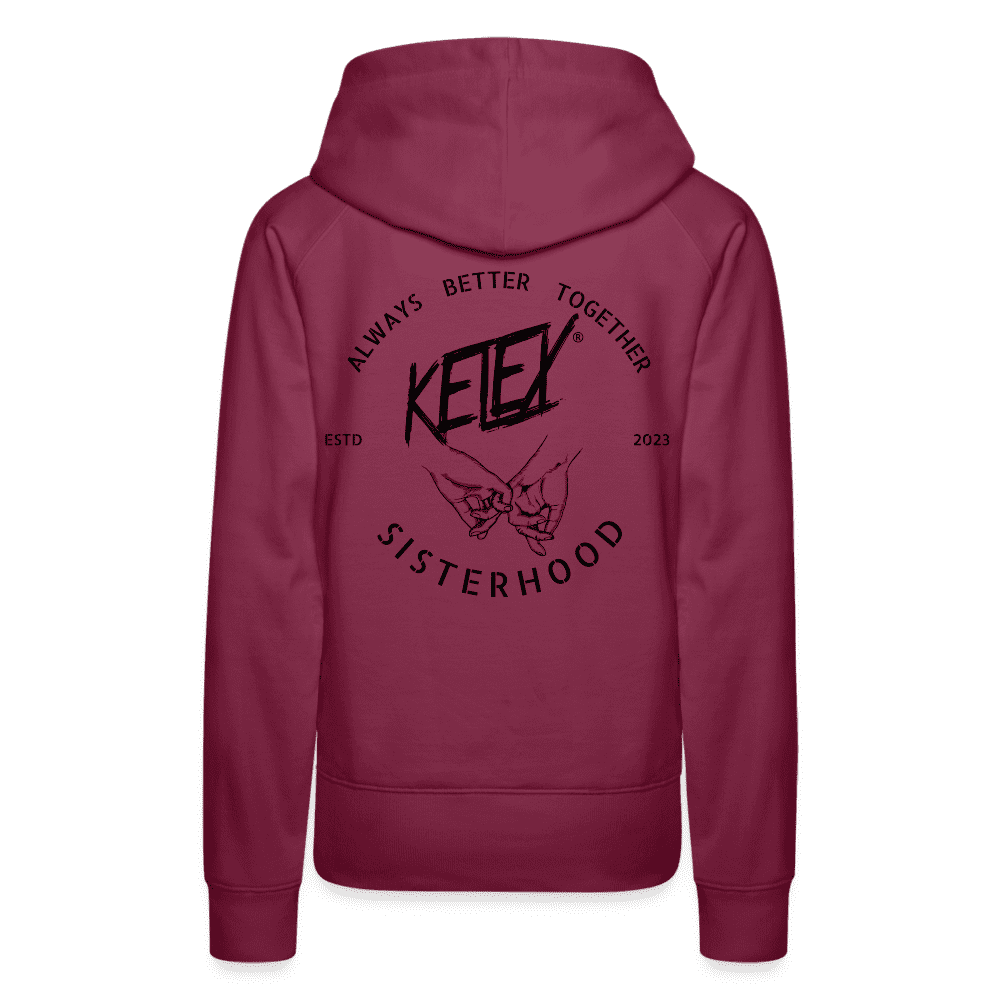 Frauen Premium Hoodie - Bordeaux