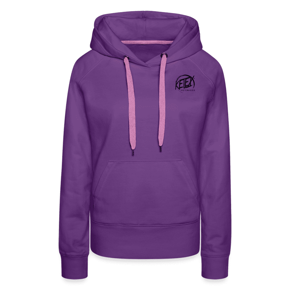 Frauen Premium Hoodie - Purple