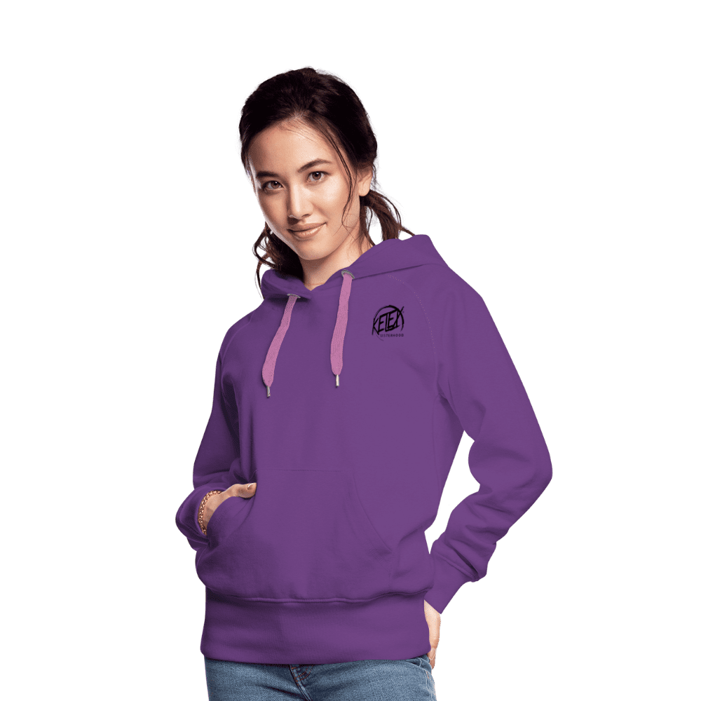 Frauen Premium Hoodie - Purple