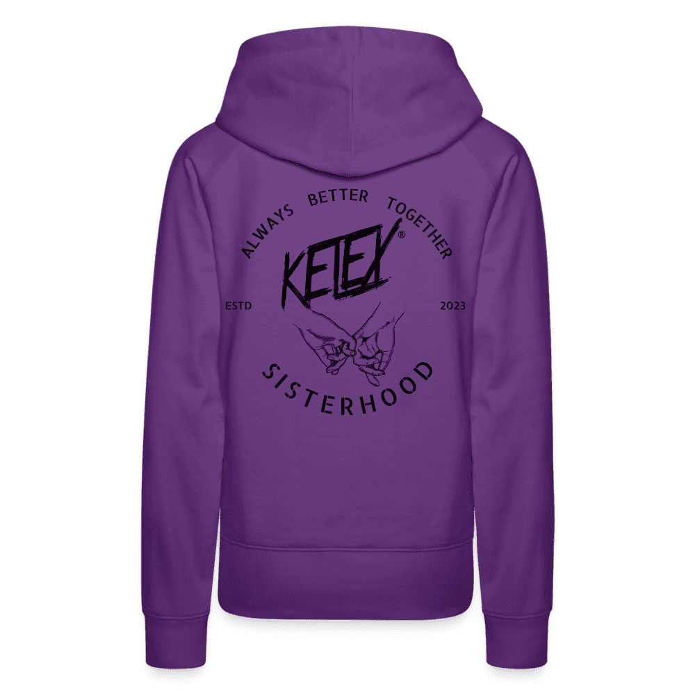 Frauen Premium Hoodie - Purple