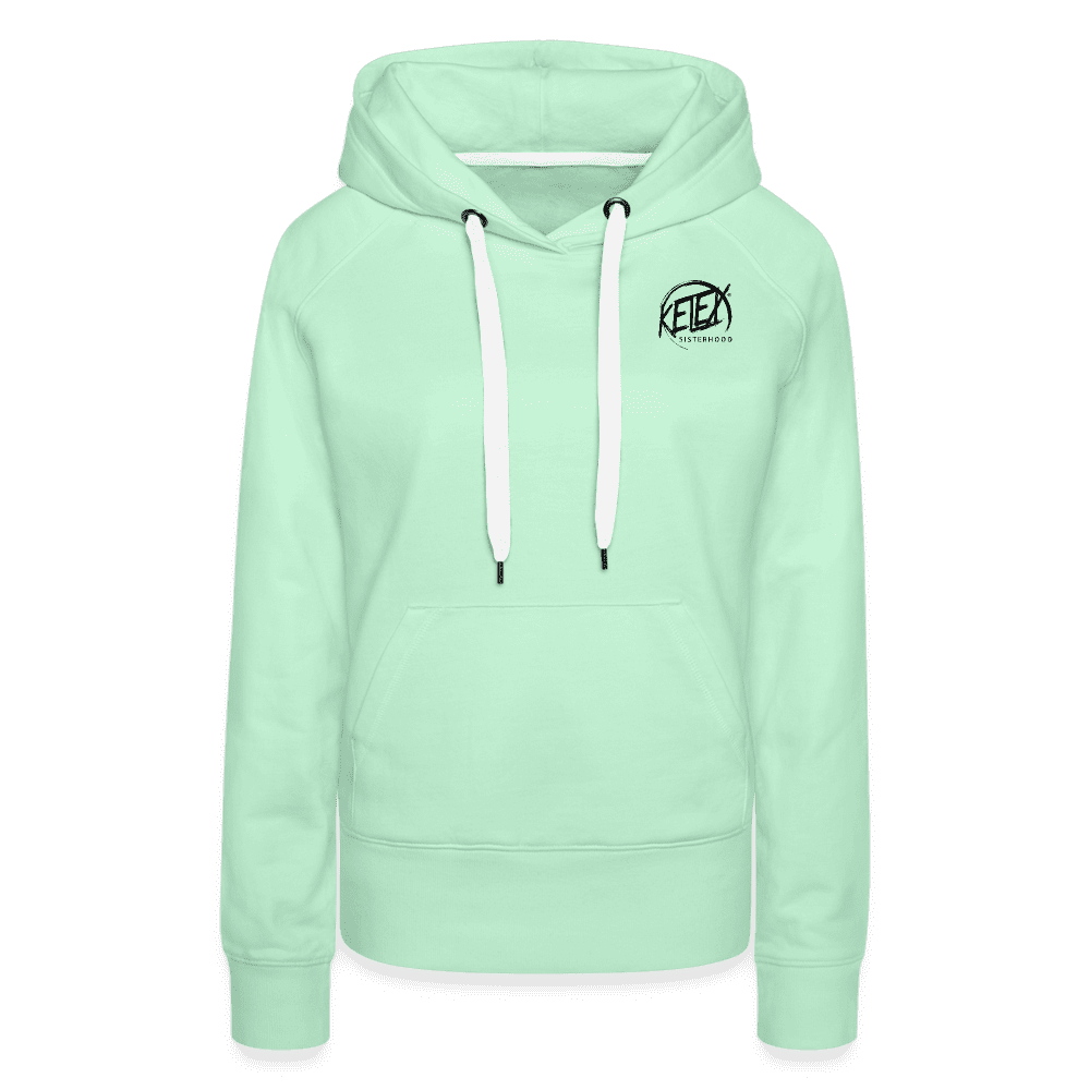 Frauen Premium Hoodie - helles Mintgrün