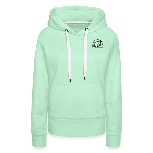 Frauen Premium Hoodie - helles Mintgrün