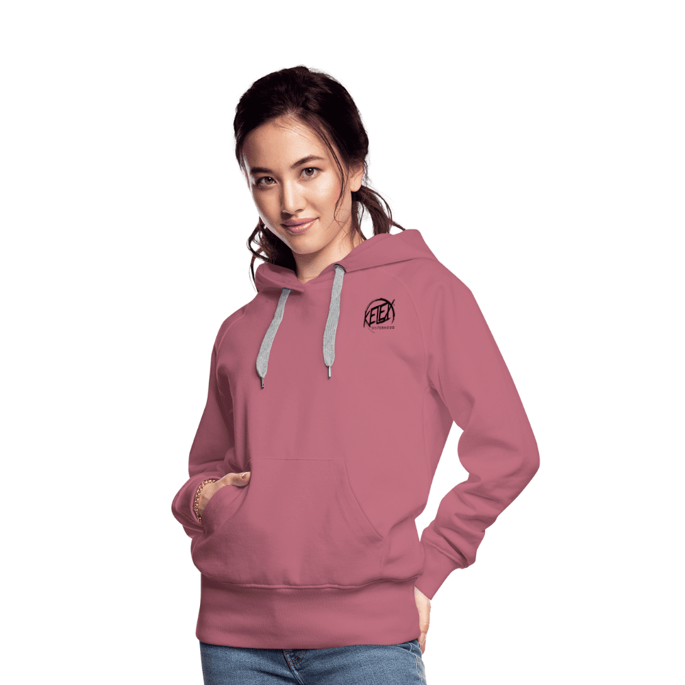 Frauen Premium Hoodie - Malve