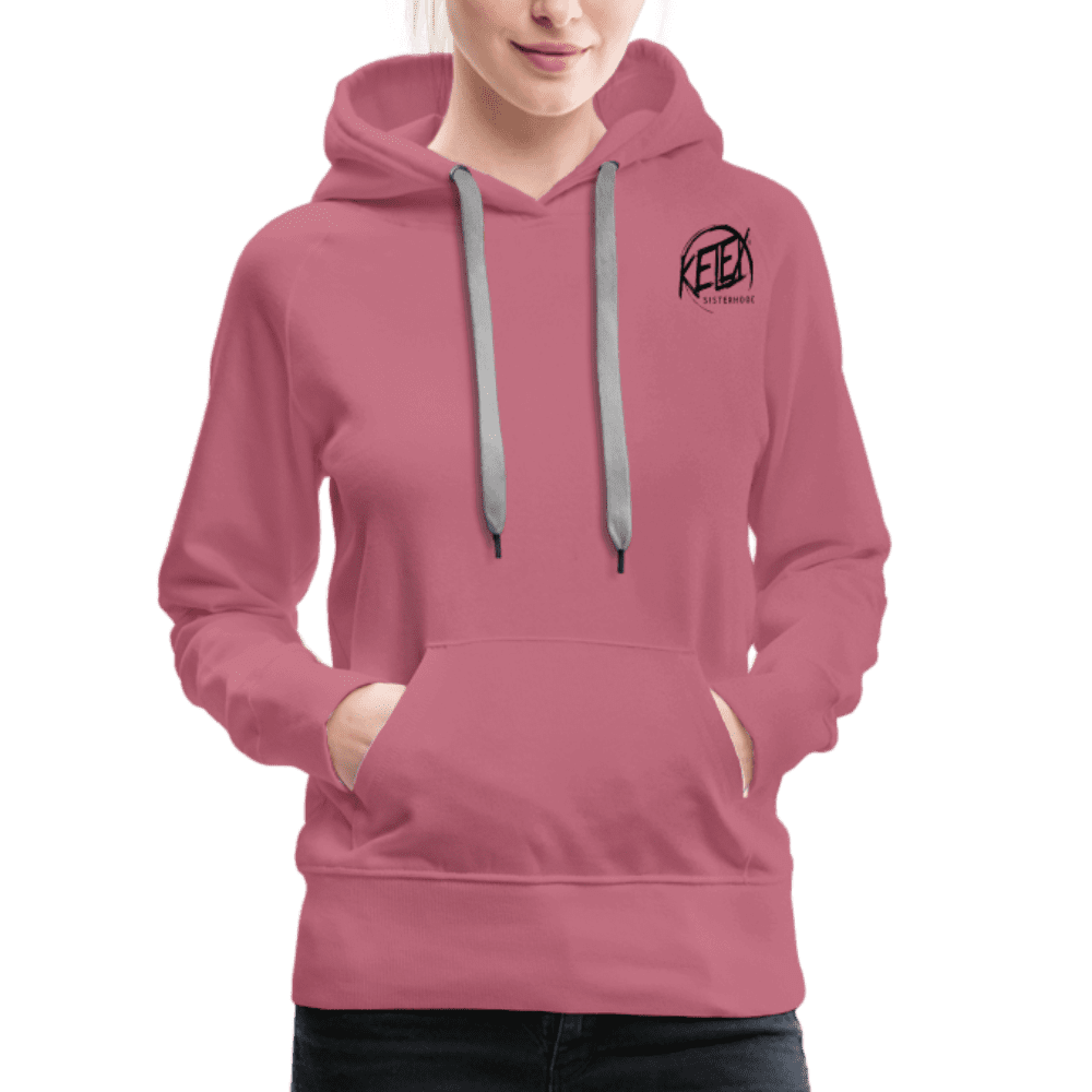 Frauen Premium Hoodie - Malve