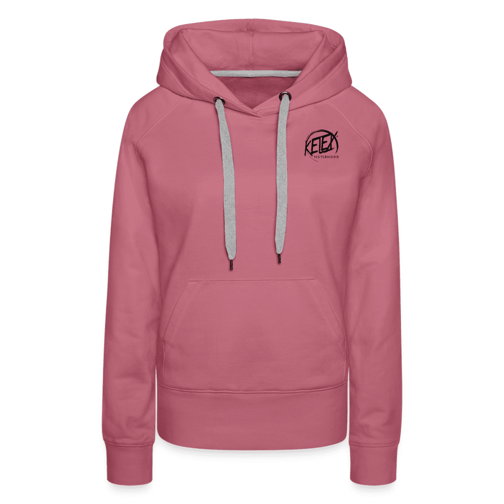 Frauen Premium Hoodie - Malve