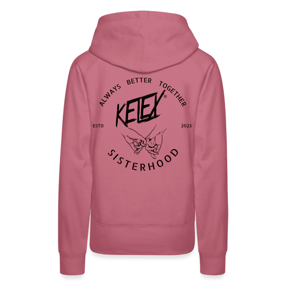 Frauen Premium Hoodie - Malve